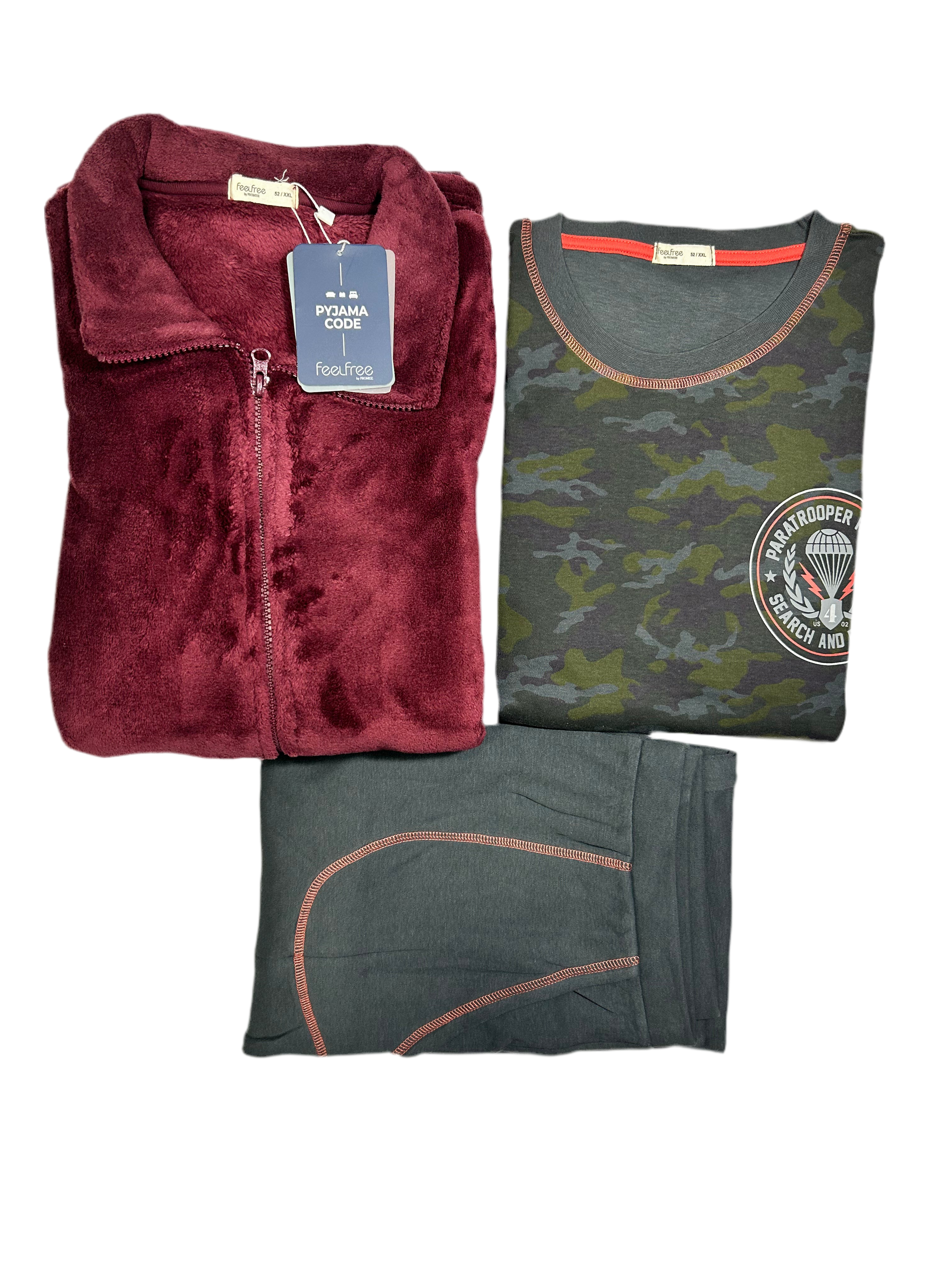 Tris pigiama uomo Promise