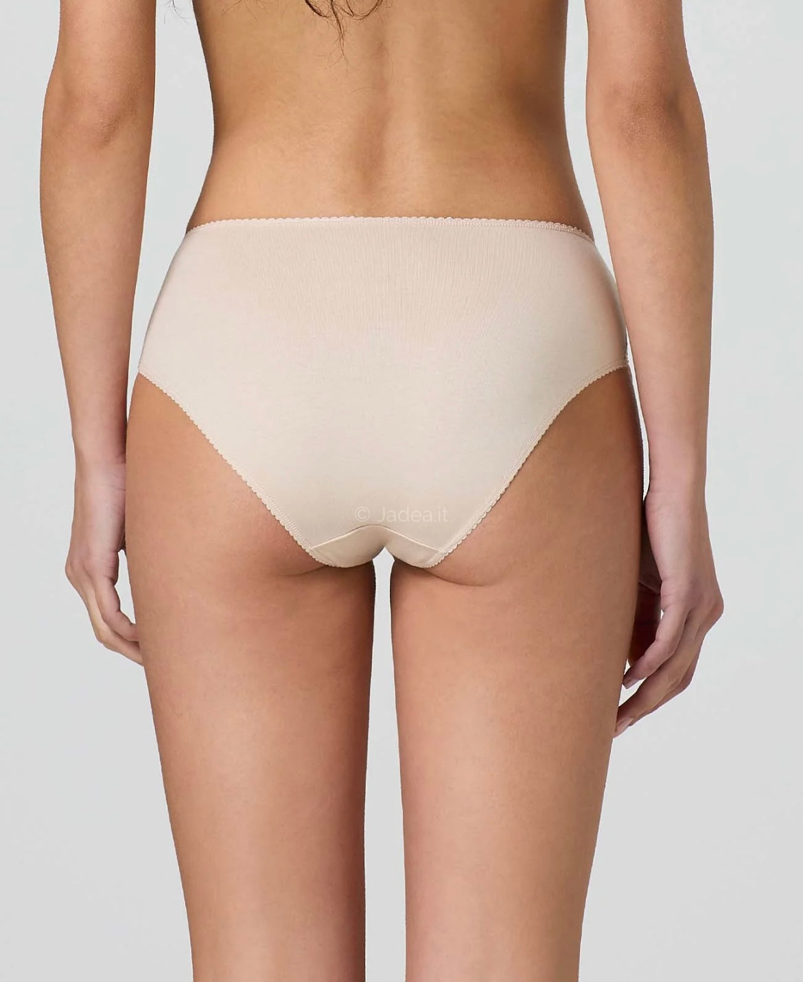 3 Slip Jadea in cotone e pizzo
