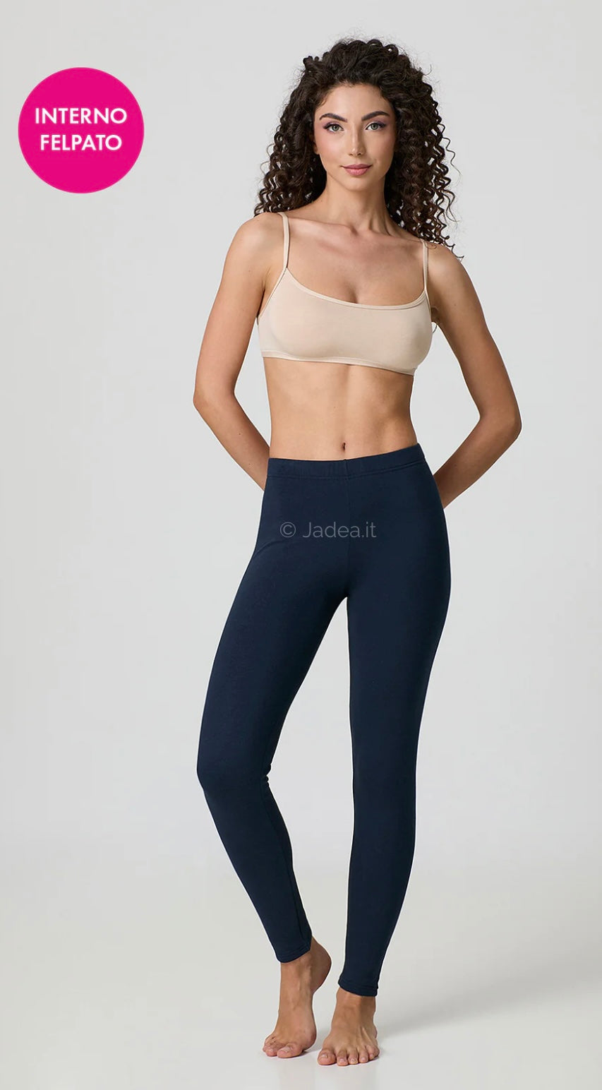Leggins Jadea felpato in caldo cotone