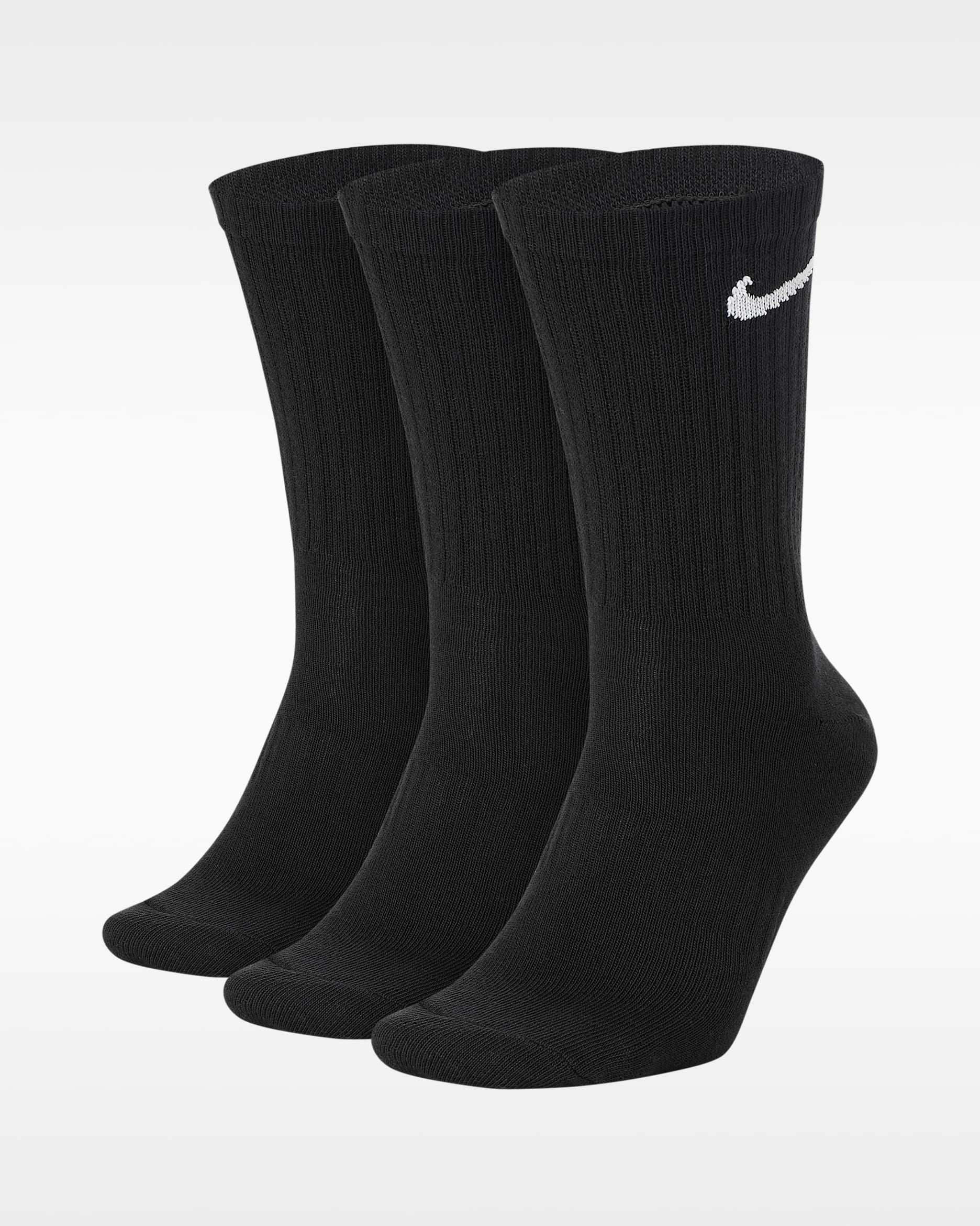 3 paia di calze Nike da training media lunghezza