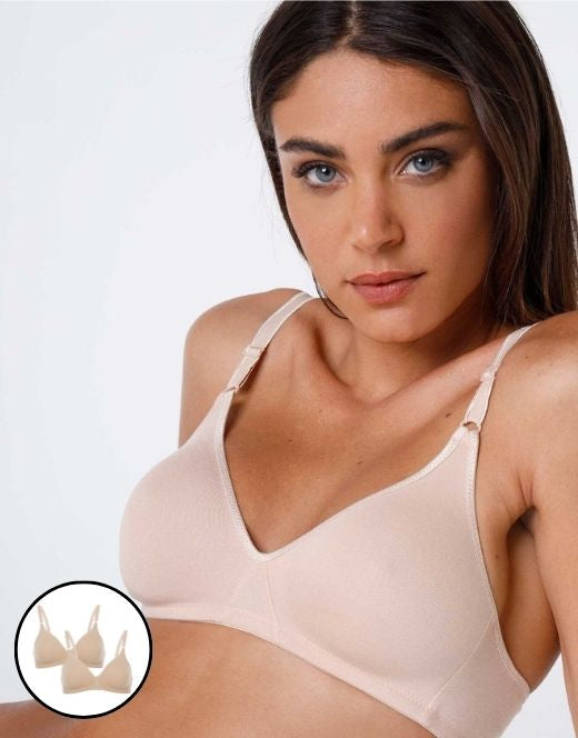 Reggiseno Lovable senza ferretto Cotton Line in cotone