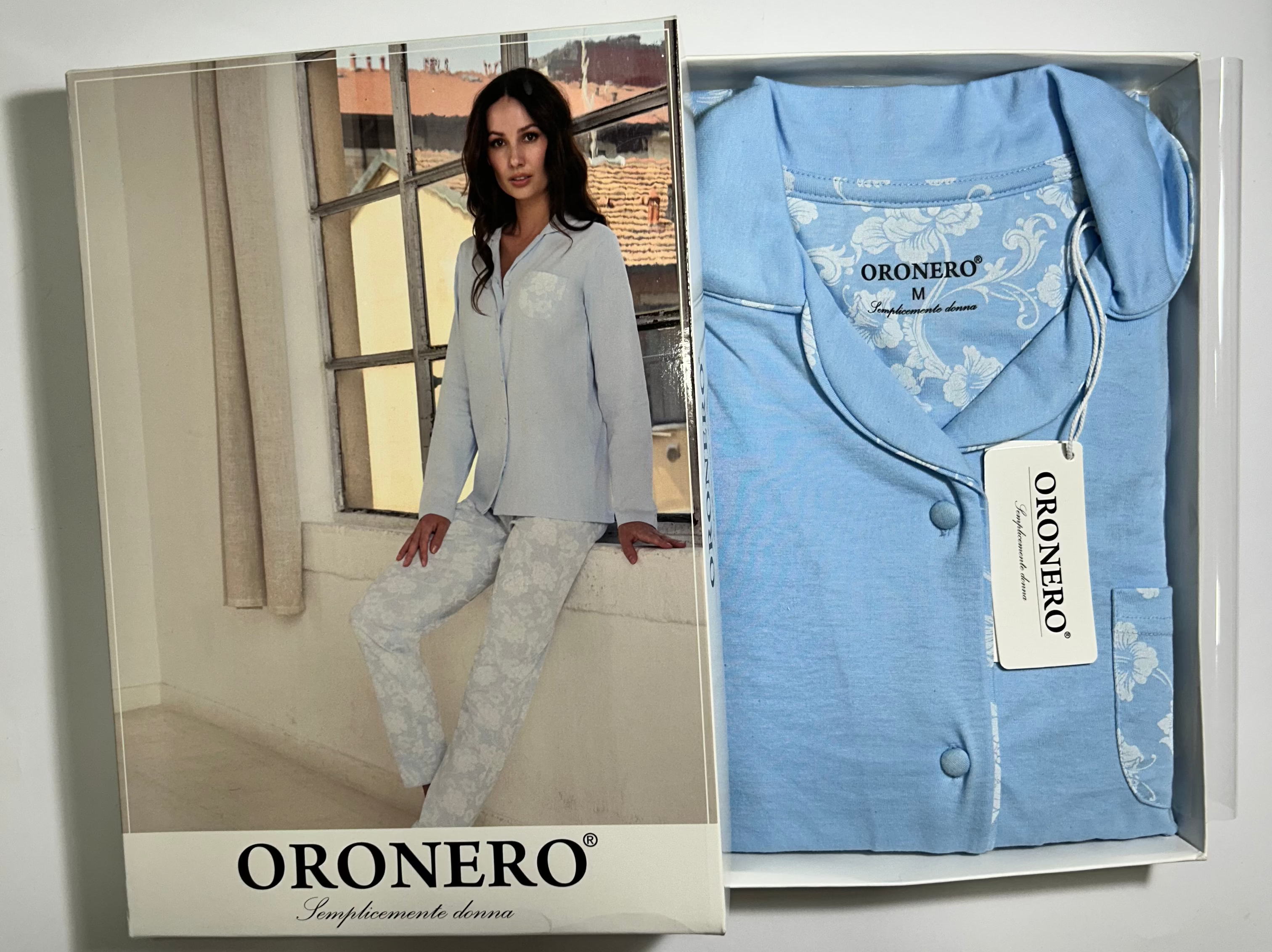 Pigiama Oronero art OD569